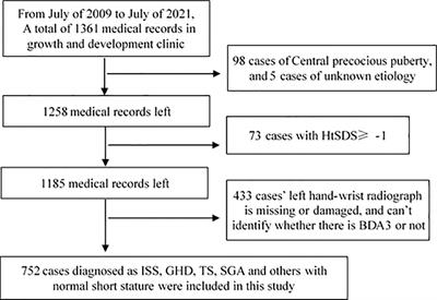 Brachydactyly Type A3 Is More Commonly Seen in Children With Short Stature But Does Not Affect Their Height Improvement by Growth Hormone Therapy